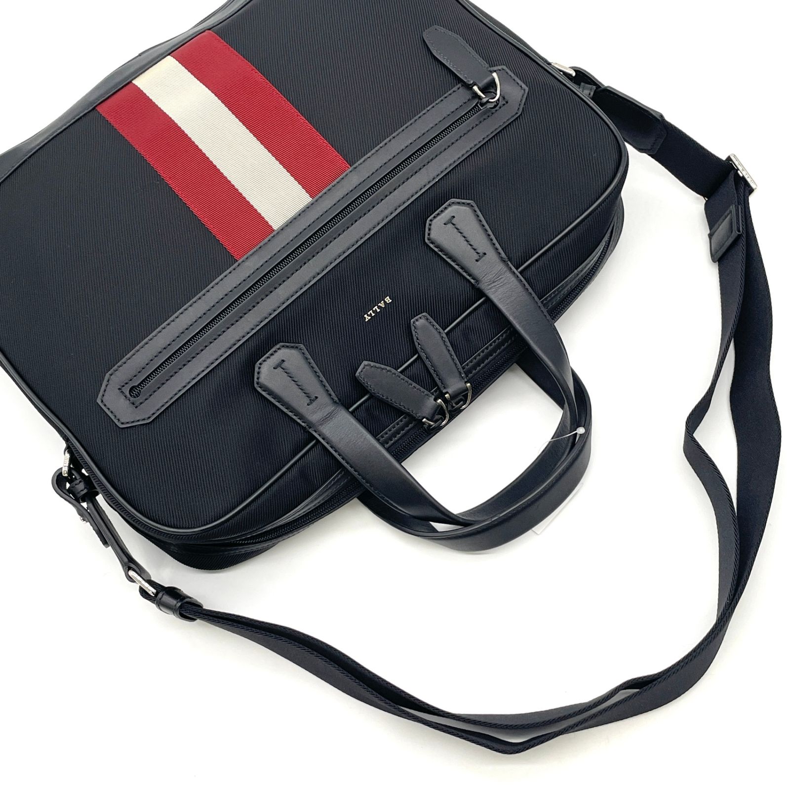 現行近✨ BALLY バリー 2way ブリーフケース ビジネス キャリーオン 現行近✨ BALLY バリー 2way ブリーフケース ビジネス キャリー