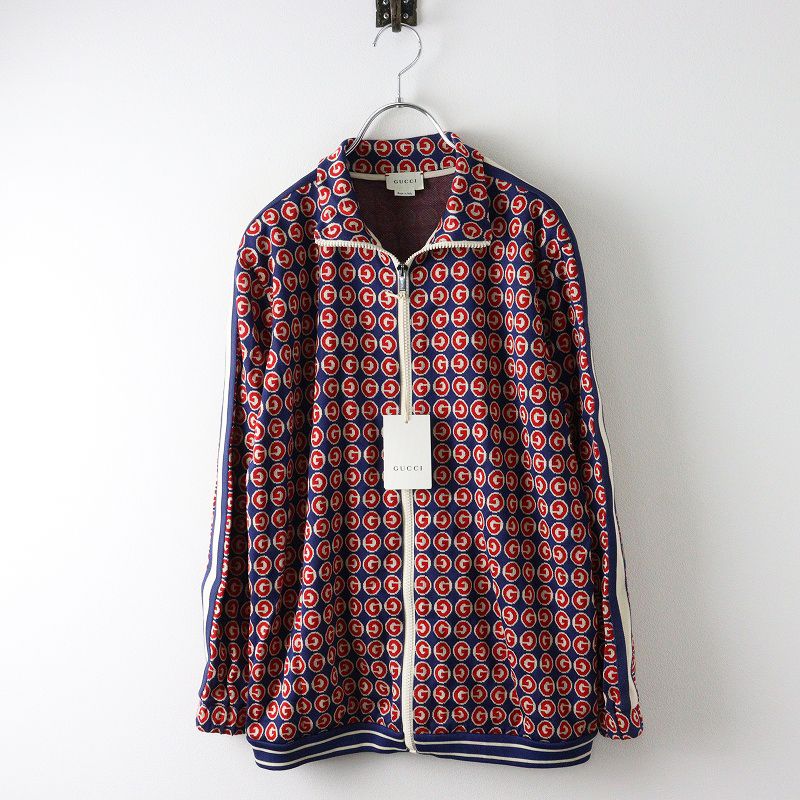 美品 GUCCI ジャカードジップジャケット GG総柄 トラックジャケット XL 極美品 JPタグ 2020 グッチ GUCCI 600362 チルドレンズ GG