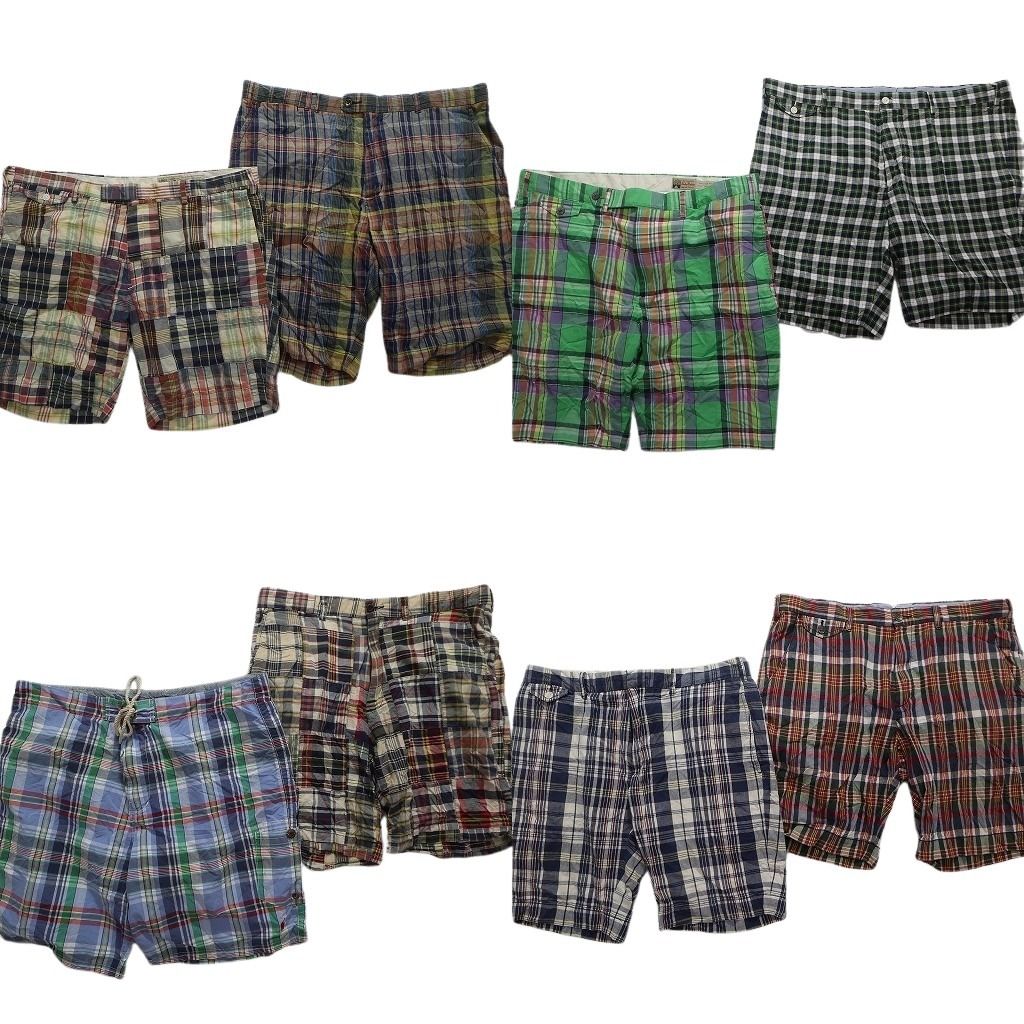 古着卸 ラルフローレン チェック柄 ショートパンツ 8枚セット メンズ 40 |38 |36 カジュアル イージーパンツ 古着 NA4472