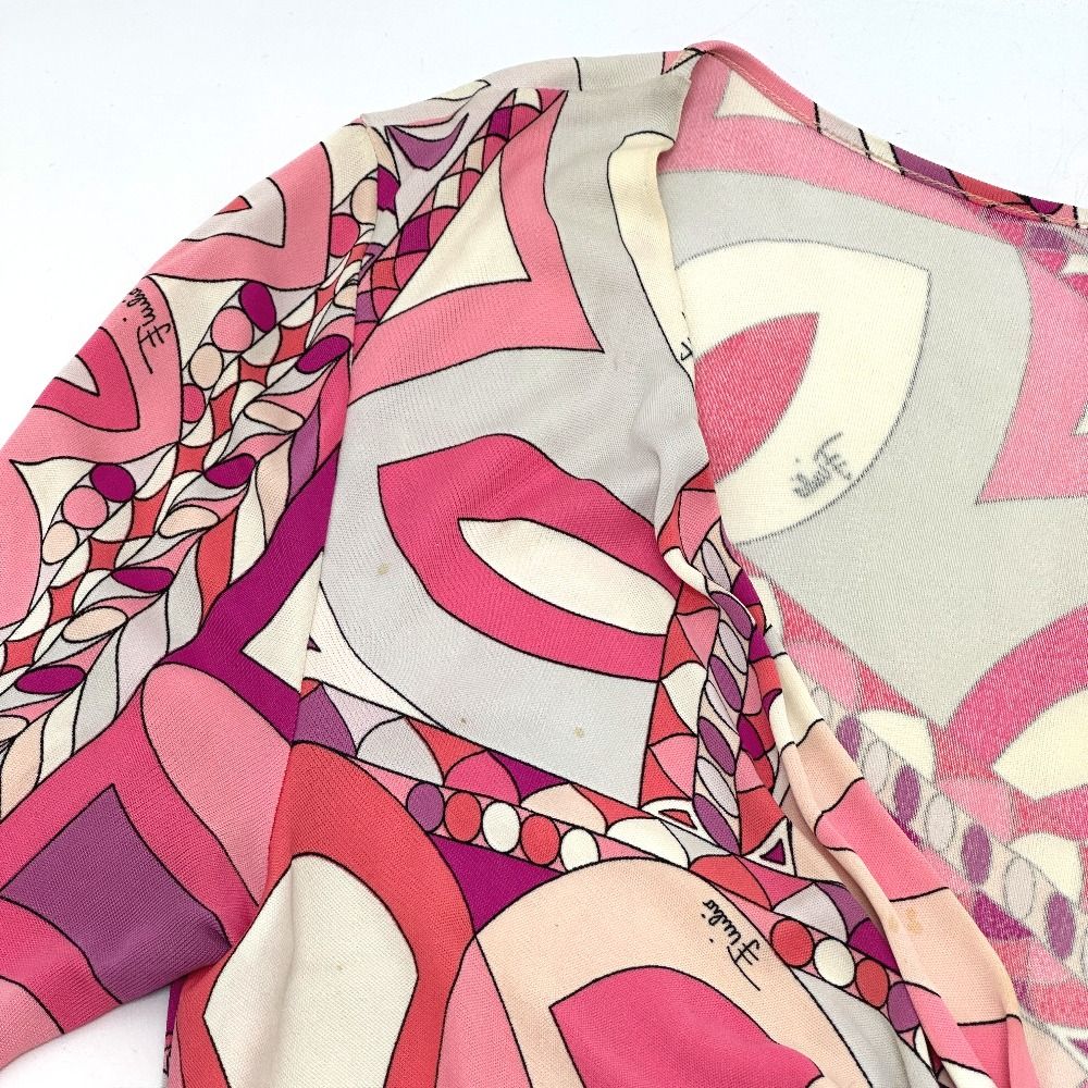 EMILIO PUCCI エミリオプッチ マルチカラー ストライプ ワンピース EMILIO PUCCI - 美品 エミリオプッチ EMILIO PUCCI ワンピース
