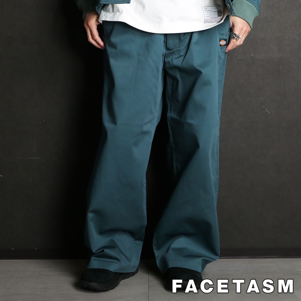 FACETASM/ファセッタズム】× DICKIES / BELTED BIG HEART PANTS