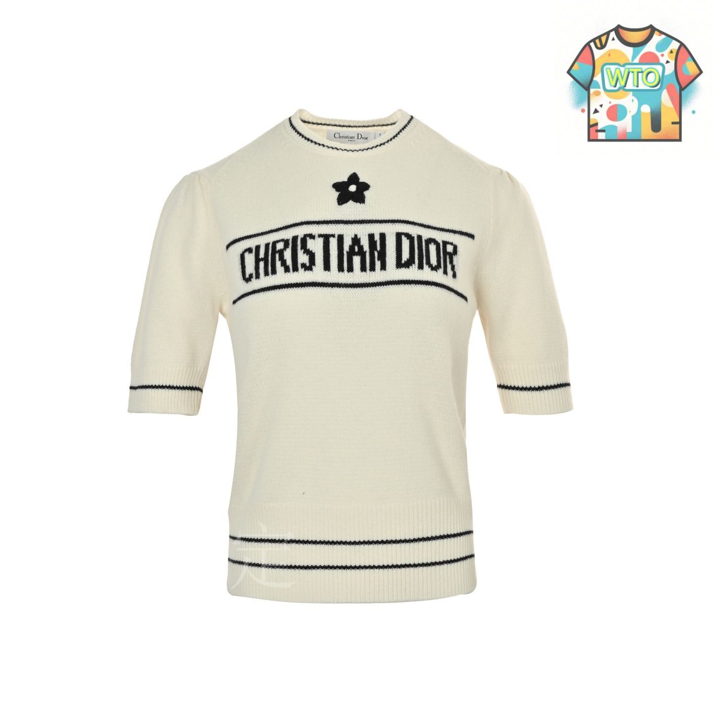 【美品】DIORロゴニット 今日特価】Dior 25SS CD ロゴニット半袖 - メルカリ