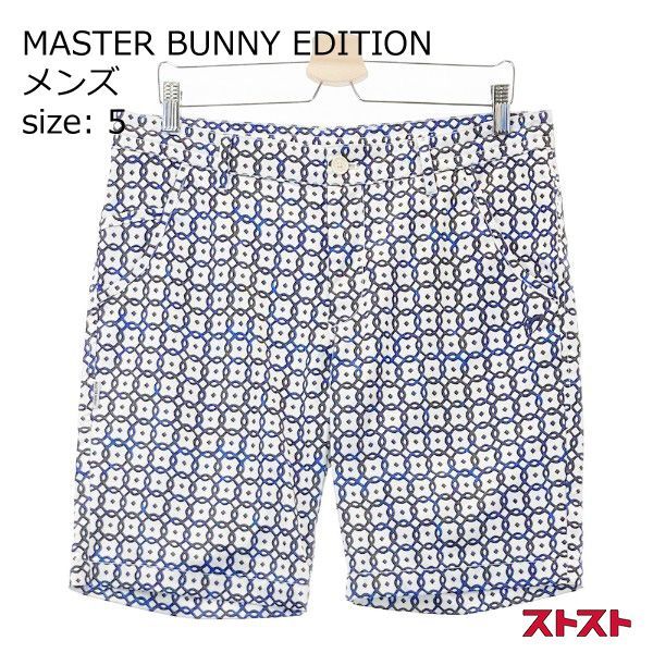 MASTER BUNNY EDITION マスターバニーエディション ストレッチハーフパンツ 総柄 ホワイト系 5 [240101014081]#