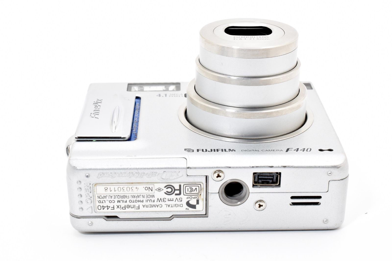 MAX94％OFF！ フジフイルム FUJIFILM FinePix F440 シルバー 動作品 LL16 5614 快適な