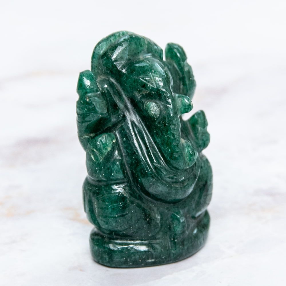 送料無料 ヒスイ 翡翠 パワーストーン ガネーシャ