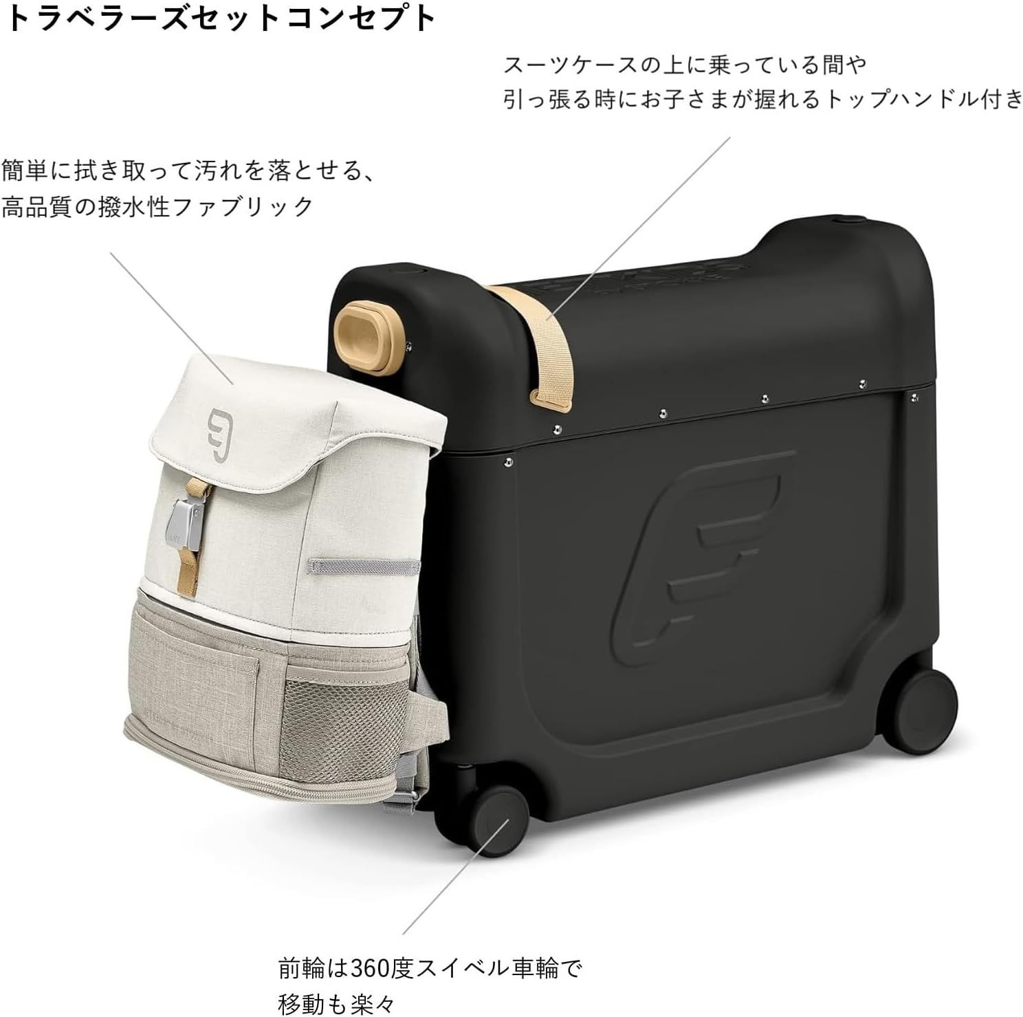 Stokke ストッケ スーツケース 子供用 本体 ジェットキッズ キッズ 