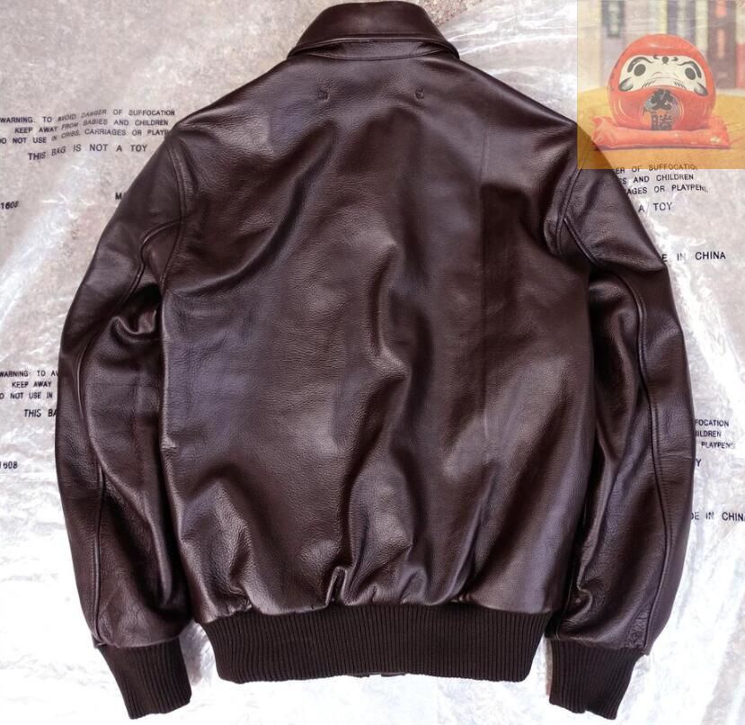 新品未使用】フライトジャケット レザージャケット カウハイド