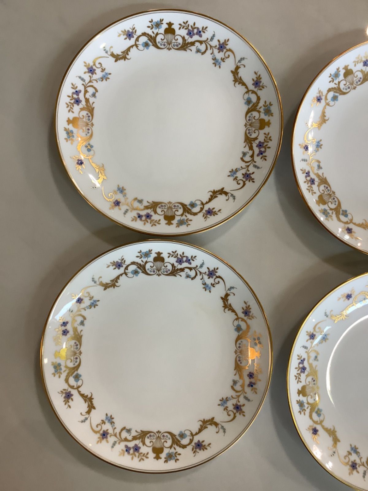 大倉陶園　花柄　金彩　ディナープレート　27cm 大倉陶園 花柄 金彩 14点セット☆ - メルカリ