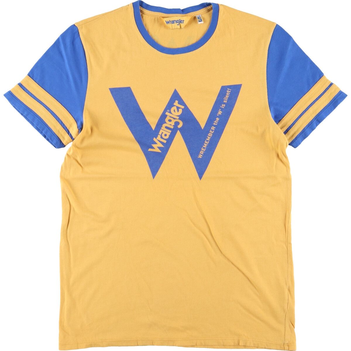 古着 ラングラー Wrangler 半袖 ロゴTシャツ メンズS/eaa453962