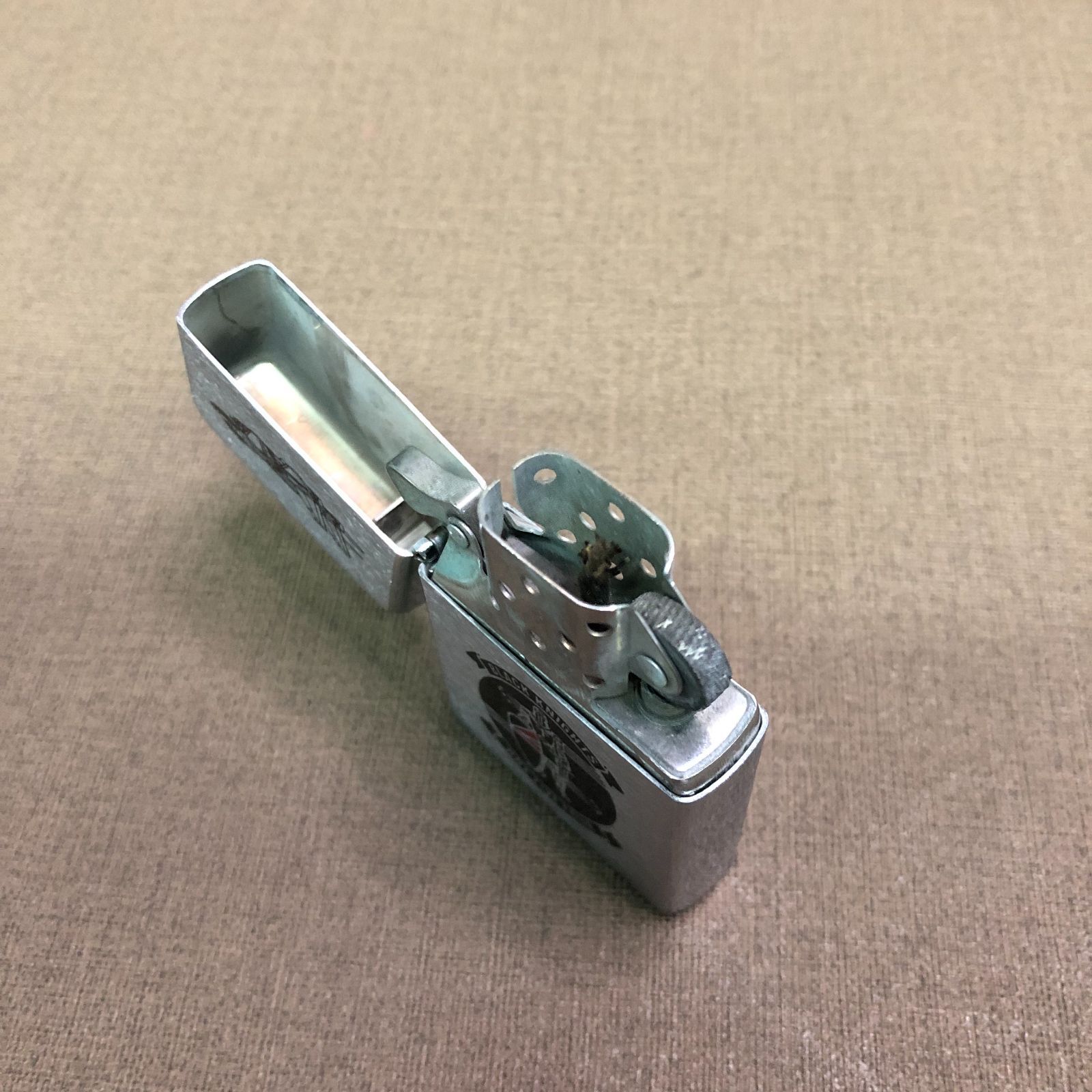 ZIPPO/ジッポー BLACK KINGHTS ONE FIVE FOUR VF-154 ヴィンテージ