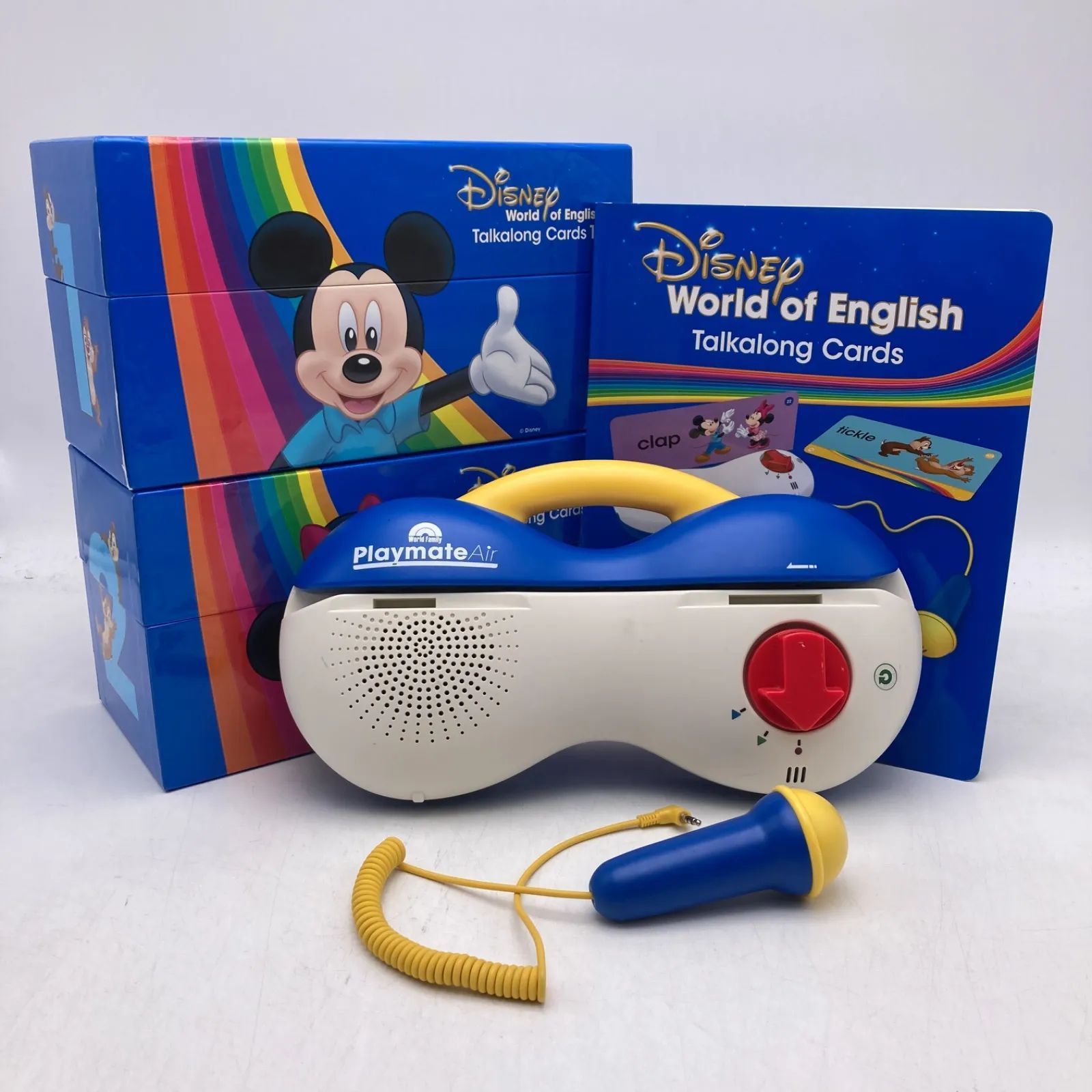 （トークアロングとセット）ディズニーWorld of 2020年購入 トークアロングセット プレイメイトエアー ディズニー DWE