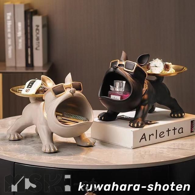 フレンチブルドッグ ラージサイズ 置物 インテリア オブジェ ディスプレイ 番犬 h14128-3.jpg