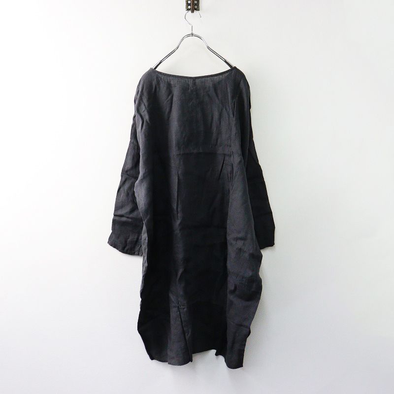 【美品】ネストローブ ◡̈ ワンピース　麻 ネストローブnest Robe ワンピース麻100%