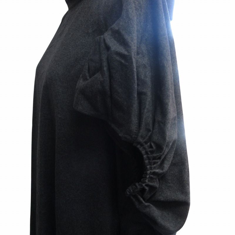 イヴサンローラン YVES SAINT LAURENT 07AW 美品 Wool midlength dress 