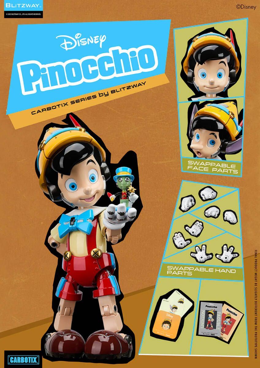 正規品　BLITZWAY CARBOTIX Pinocchio　新品未開封 BLITZWAY CARBOTIX Disney Pinocchio 未開封新品 ピノキオ