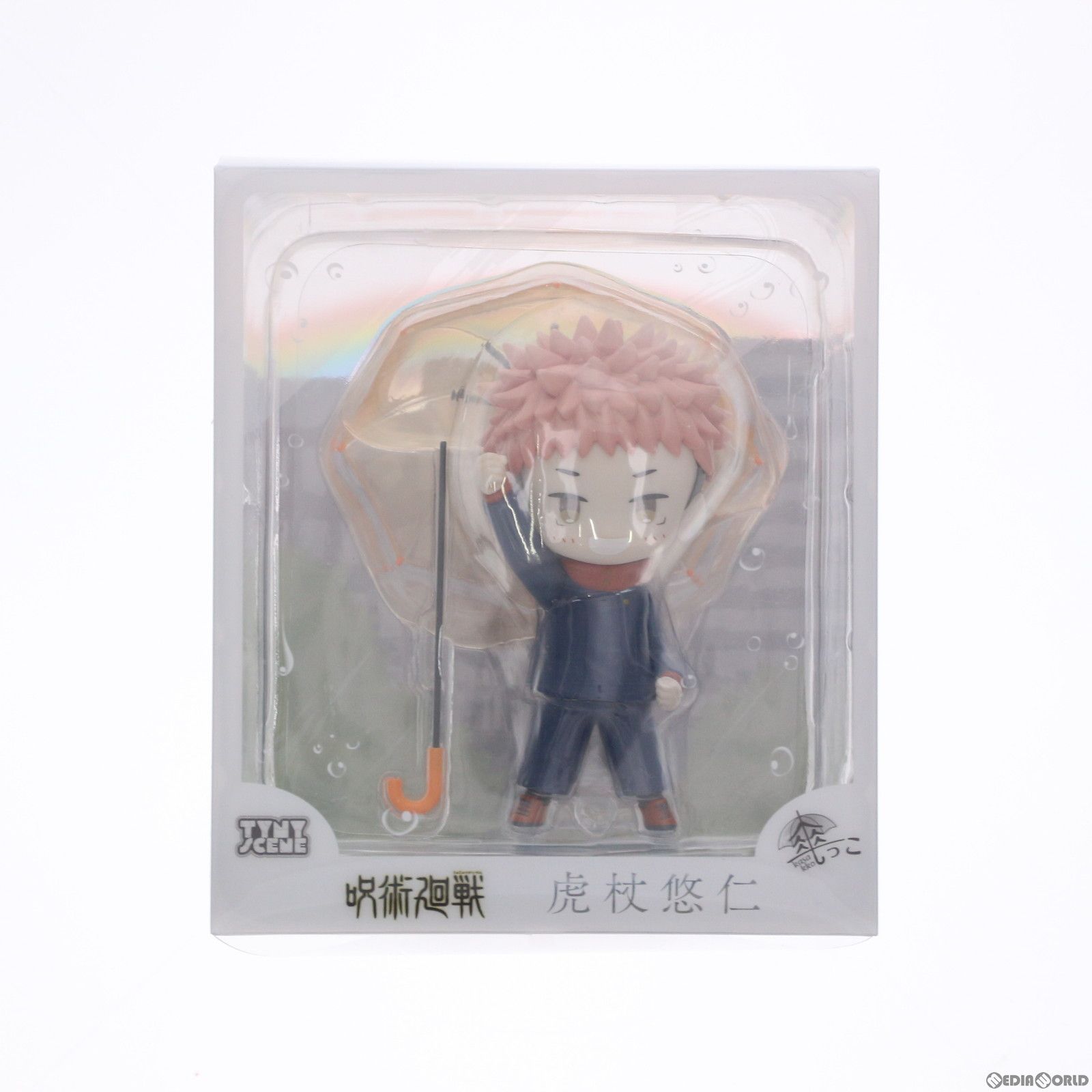 虎杖悠仁(いたどりゆうじ) 呪術廻戦 TYNY SCENE 傘っ子 完成品 ソフビフィギュア アルジャーノンプロダクト
