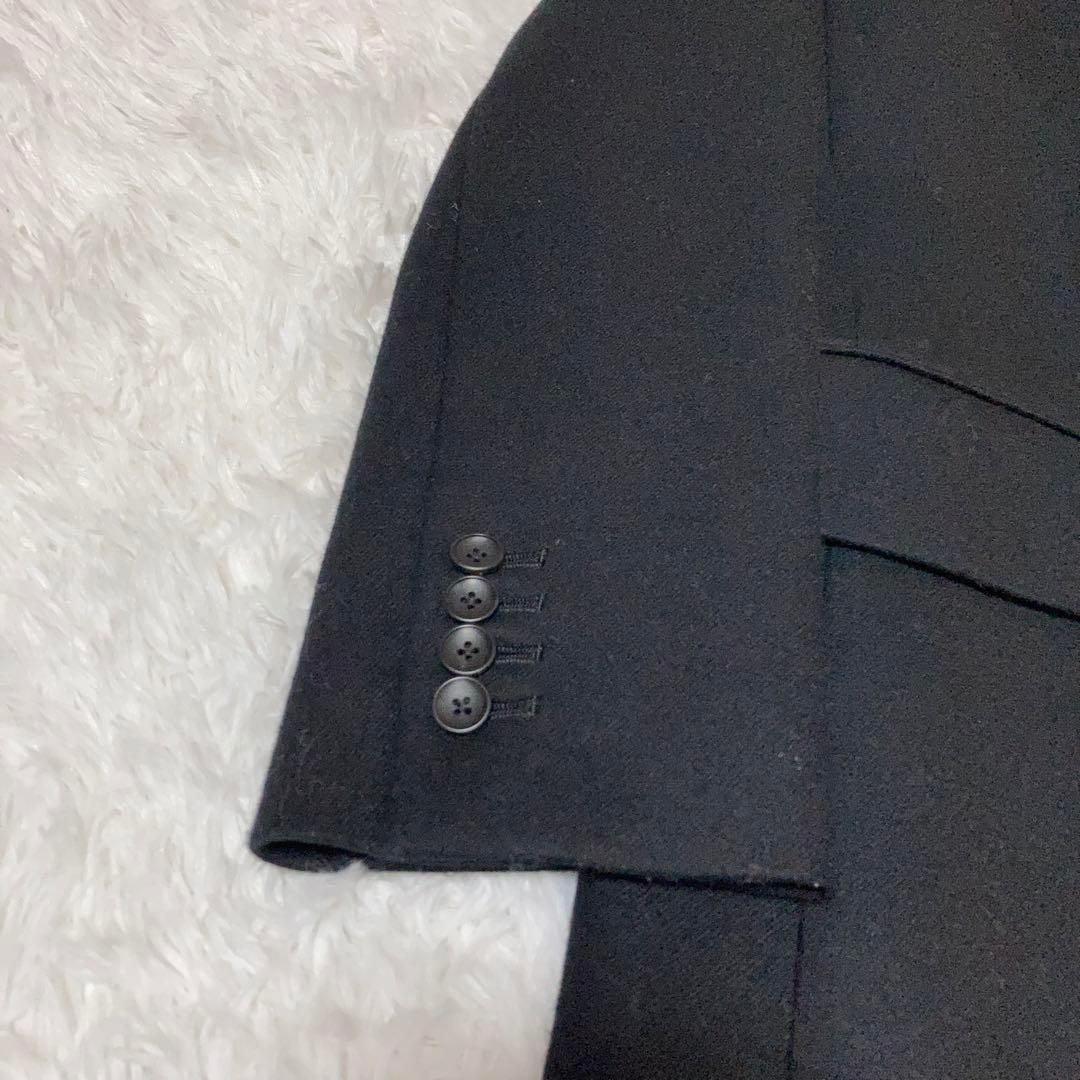 美品】PAUL SMITH チェスターコート ウール キュプラ 黒 紫 38