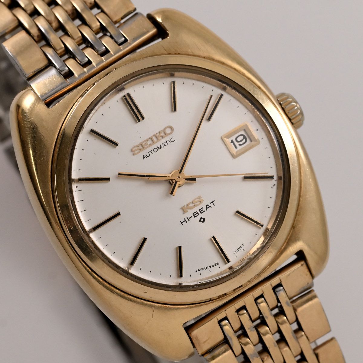 ヴィンテージ 1971 キングセイコー 56KS King Seiko Silver Hi-Beat 