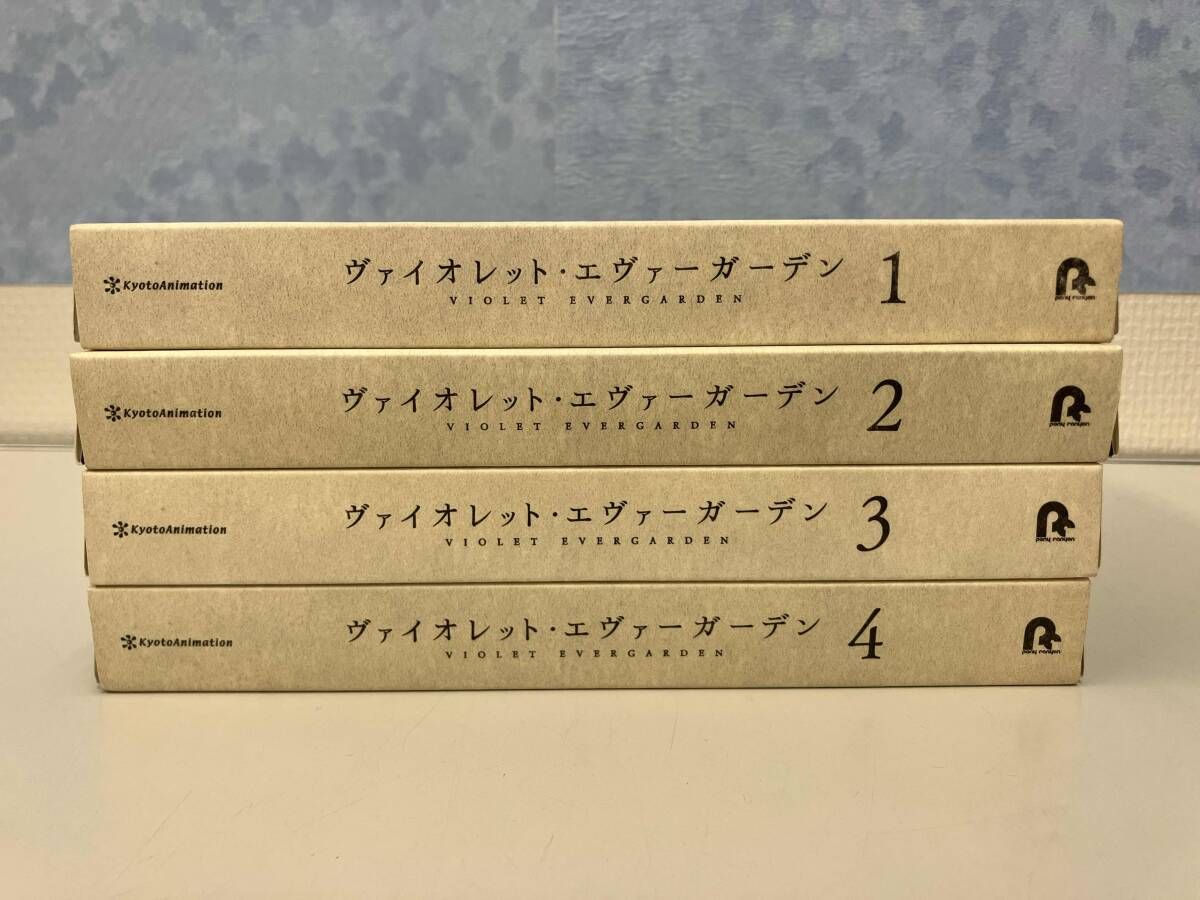 帯あり 全4巻セット ヴァイオレット･エヴァｰガｰデン 1~4 Blu-ray Disc