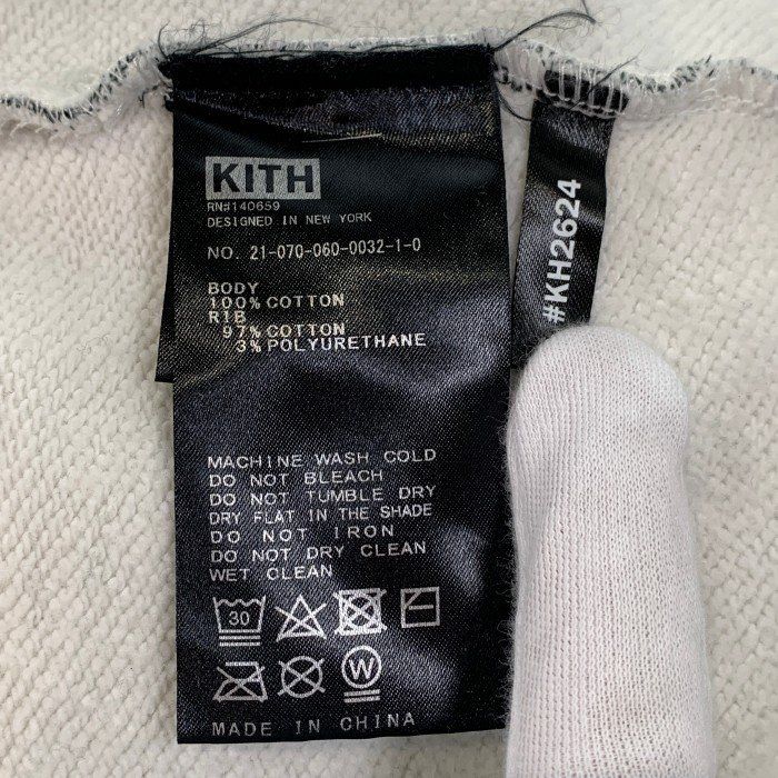 KITH キス フラワー総柄プリント プルオーバースウェットパーカー グリーン Size XL