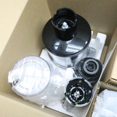 未使用2 BRAUN ブラウン マルチクイック7 ハンドブレンダー MQ7085XBG