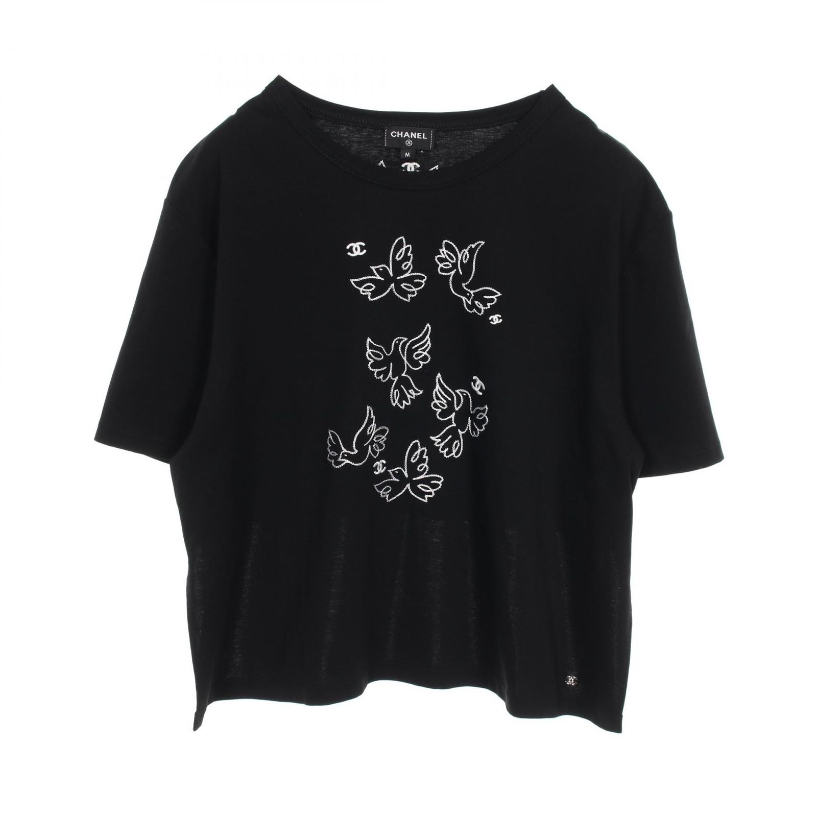 シャネル CHANEL カットソー ジャン コクトー ココマーク コットン T