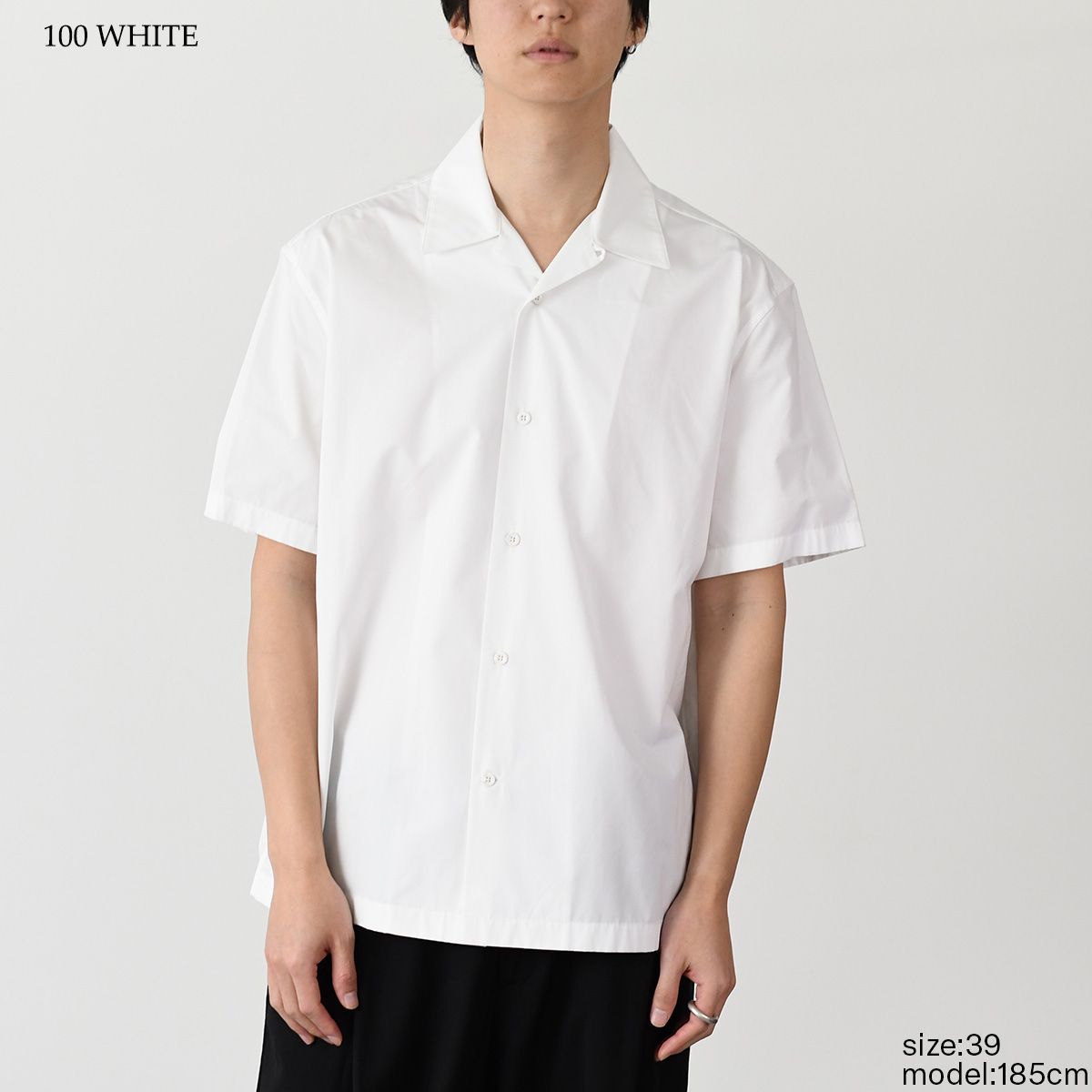 JILSANDER ジルサンダー シャツ ヘビーオーガニックコットンポプリン