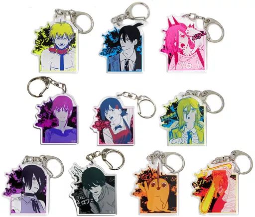 中古】雑貨 全10種セット 「チェンソーマン アクリル