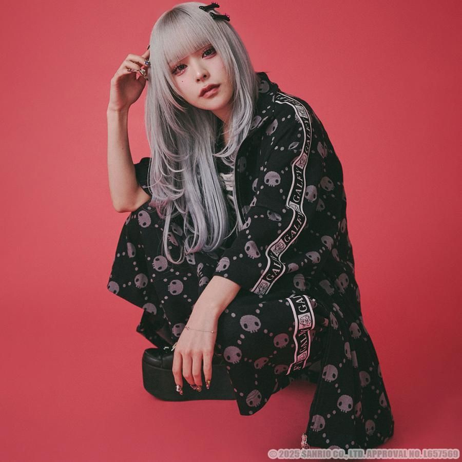 クロミ × ガルフィー コラボ ドクロだらけ夏セットアップ KUROMI