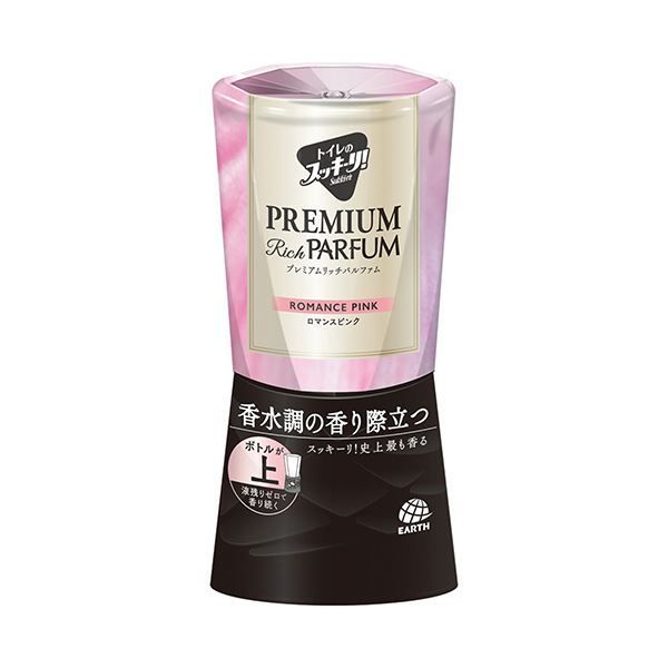 まとめ アース製薬トイレのスッキーリ リッチパルファム ロマンスピンク 400ml 1個 ×10セット