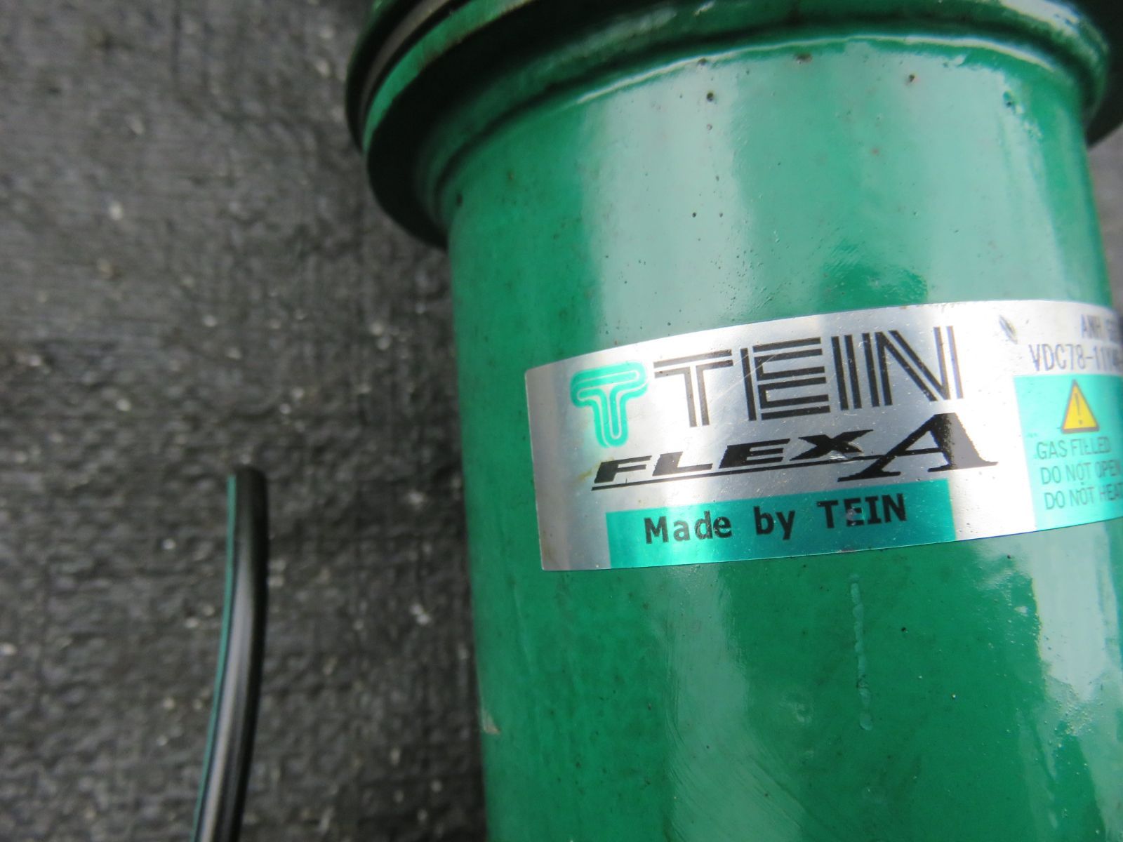 LA6647 アルファード ヴェルファイア 20系 社外 TEIN 車高調 フロント リア サスペンション4本セット FLEX-A ANH20W GGH20W 固着無し 抜け 漏れ無し