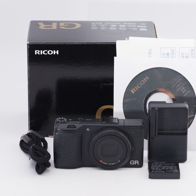 RICOH リコー デジタルカメラ GR APS-CサイズCMOSセンサー ローパスフィルタレス 175740 - メルカリ