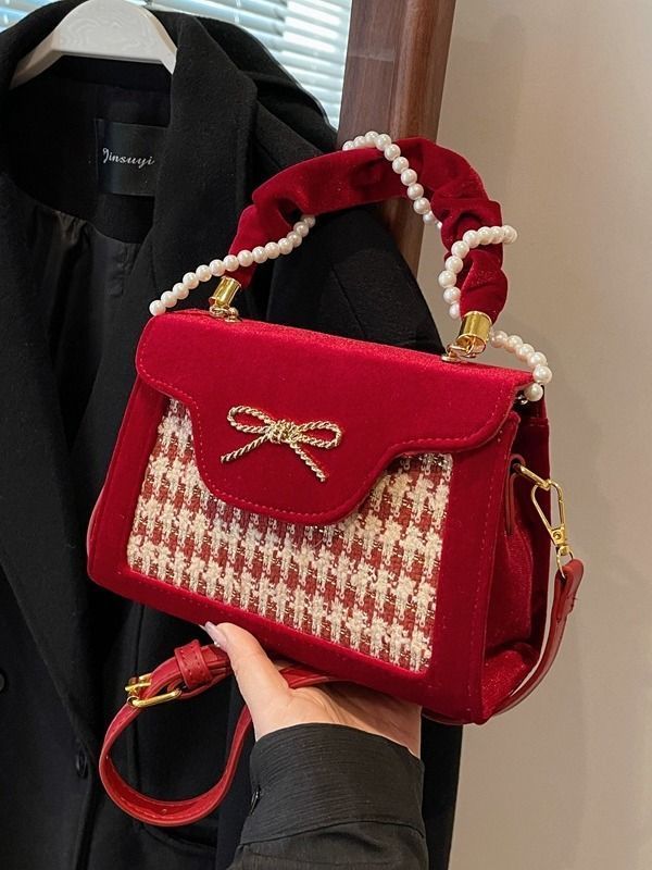 ⭐︎美品⭐︎モーティブ　バックバック『赤色』 Amazon.co.jp: 小人数脇バッグ女性2024新型ファッションレトロ