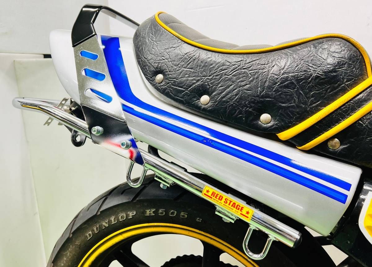 REDSTAGE XJR(4HM) タンデムバー 【ノーマルテール用】メッキ XJR400 4HM オリジナル ドレスアップ タンデムバー ノーマル