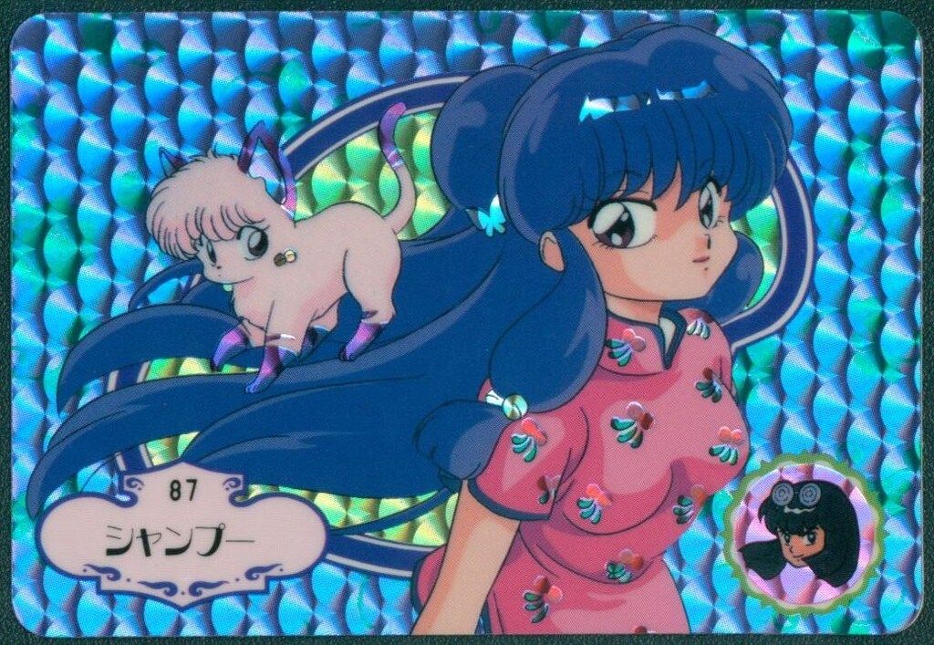 バンダイ らんま1/2 本弾 3弾/裏：紫色 シャンプー 87