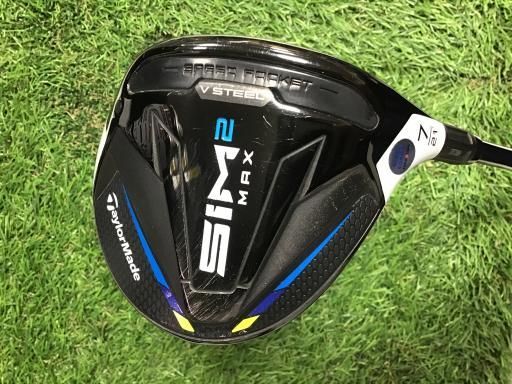 テーラーメイド SIM2 MAX 7W フェアウェイウッド FW TENSEI BLUE TM50 SIM2 FW フレックスR メンズ 男性用 右利き 右用 Bランク ゴルフクラブ