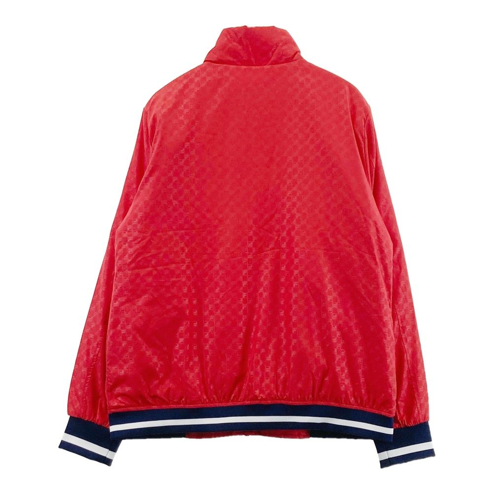 サイズ：LL FILA GOLF フィラゴルフ 中綿 ジップジャケット ロゴ 総柄