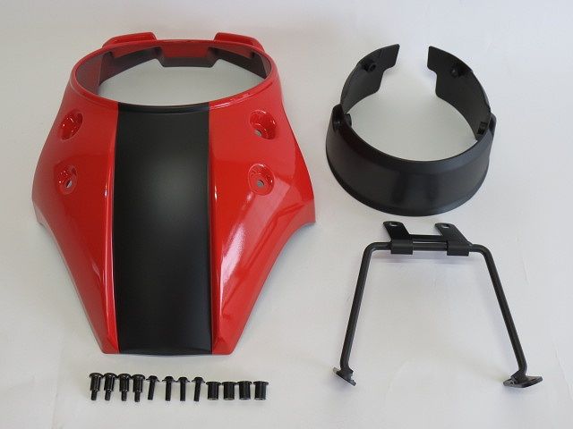 み Rebel250 2020- / Rebel500 2017-2019 2020- レブル ウインドシールド 赤