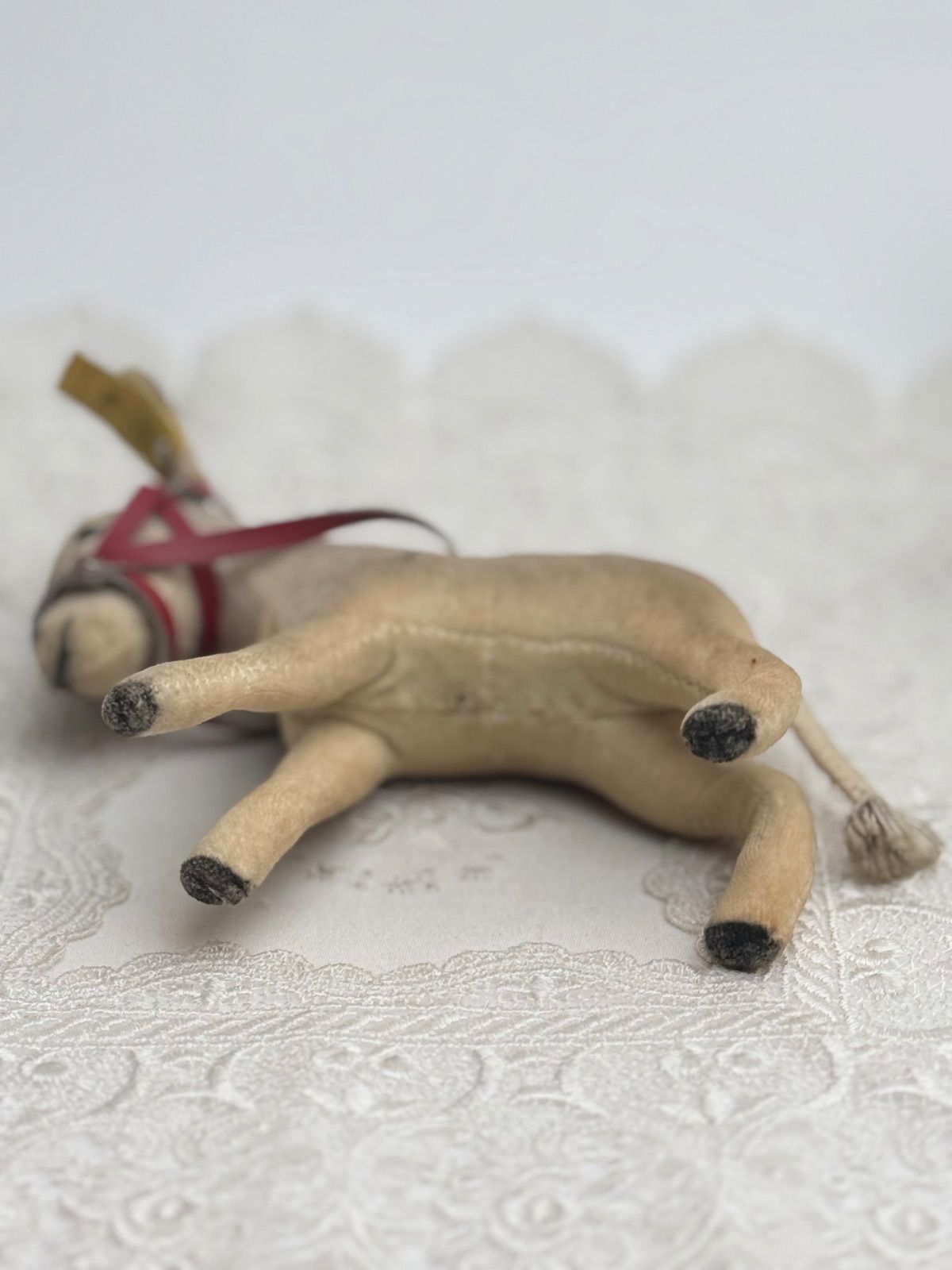 Steiff - シュタイフ☆Donkey 12cm ID完品☆ベルベットのロバ