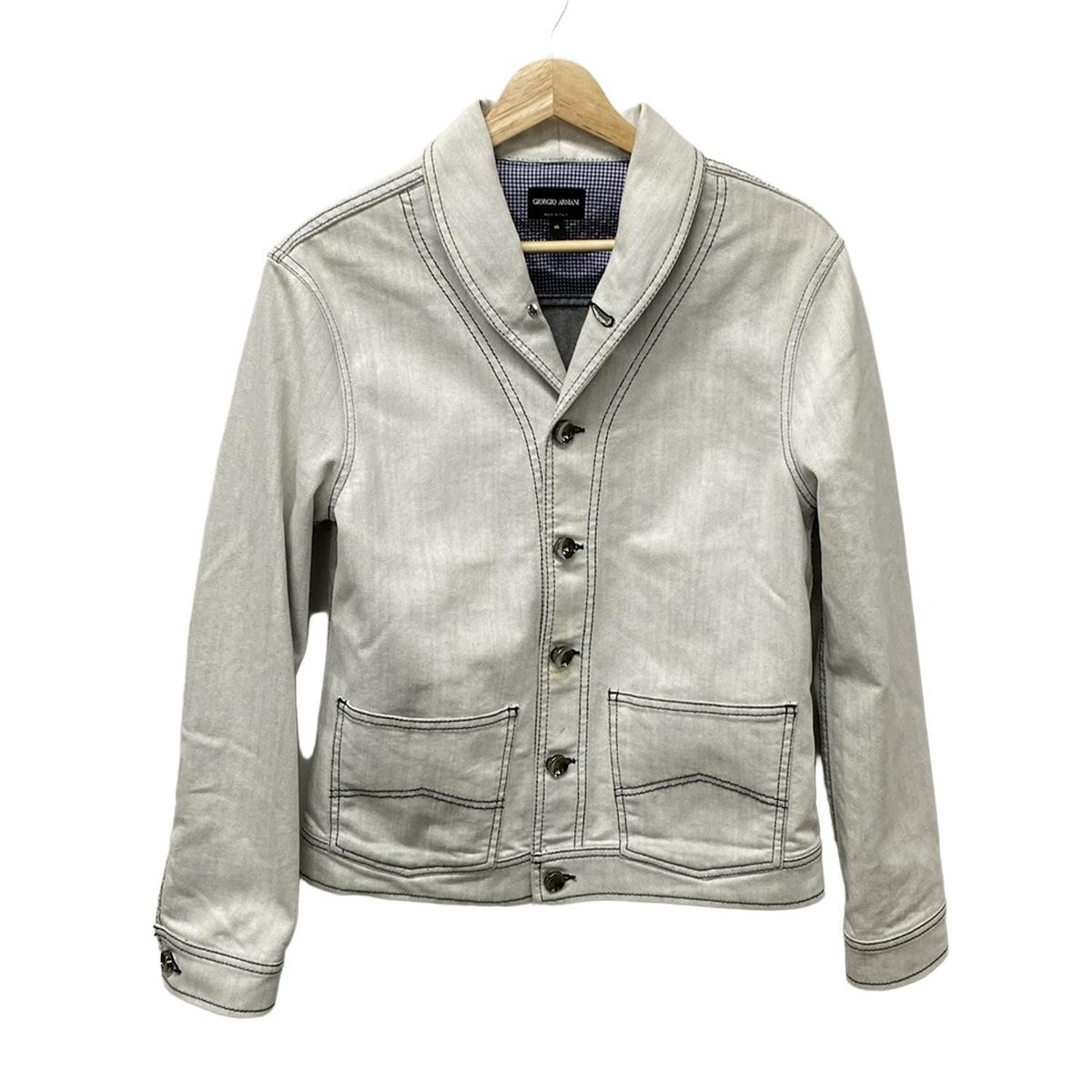 ジョルジオアルマーニジャケット 大きいサイズ46 イタリー製 GIORGIOARMANI(ジョルジオアルマーニ) ジャケット サイズEU 46