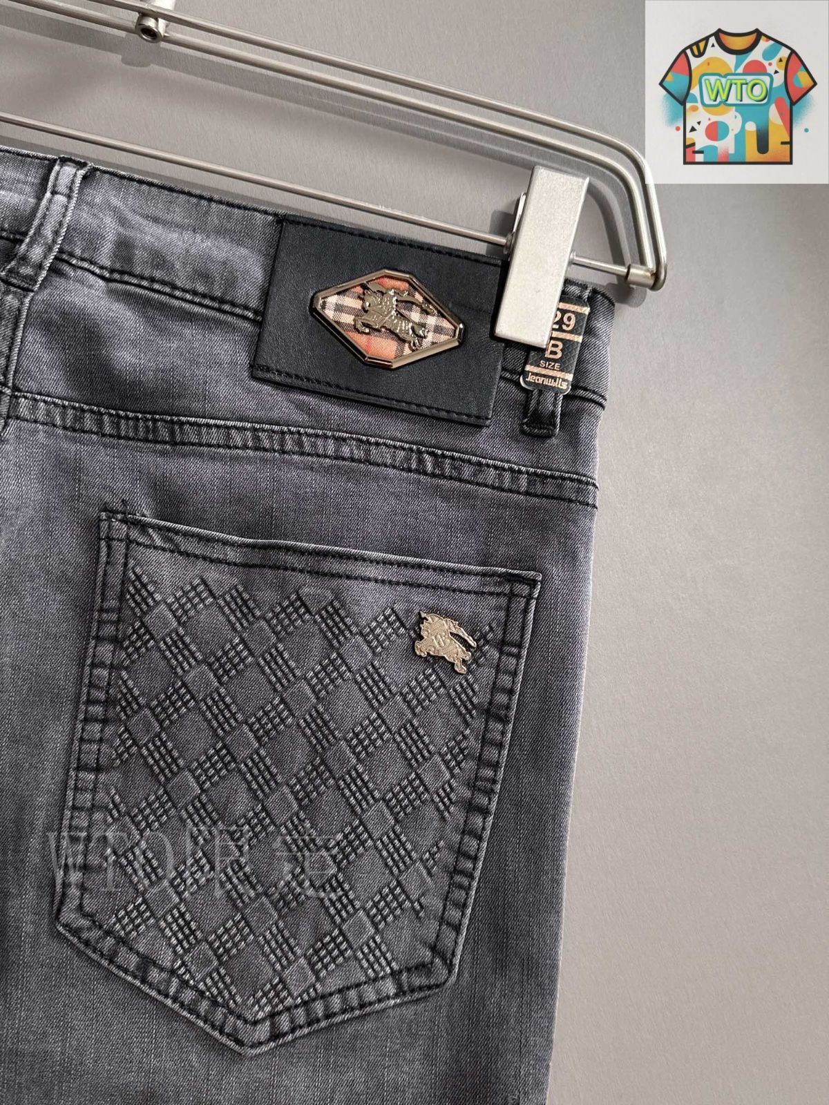 BURBERRY デニムジャケット サイズ40 BURBERRY ジャケット レディース ブラックsize40 - メルカリ