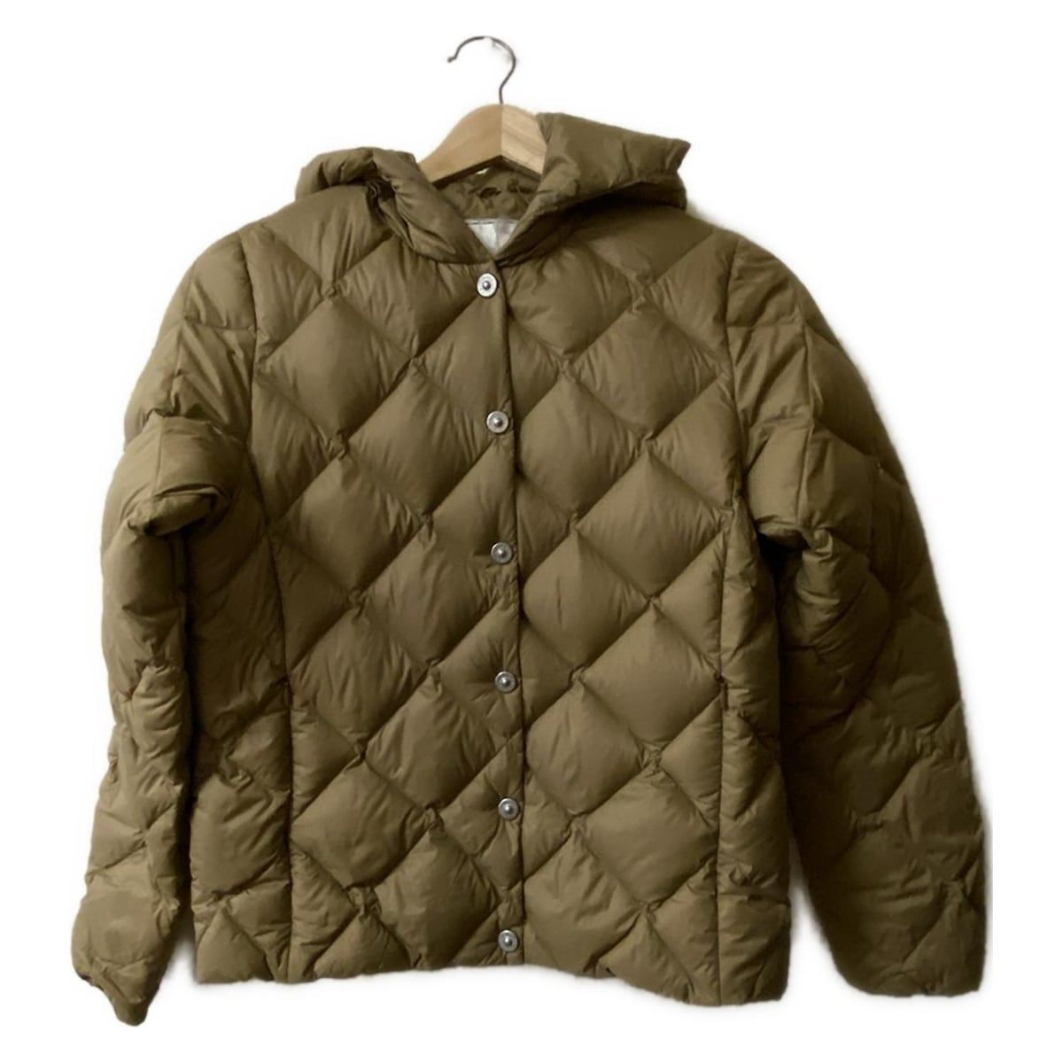 TAION タイオン ダウンジャケット サイズASIA M レディース - ベージュ 長袖 秋 冬