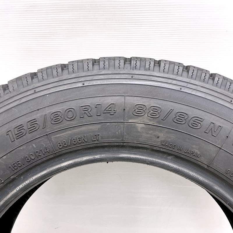 155 80R14 88 86N TOYO DELVEX 935 4本 スタッドレスタイヤ トーヨー デルベックス 935 プロボックス などに タイヤ 14インチ FFCRYSTALESIA_COM