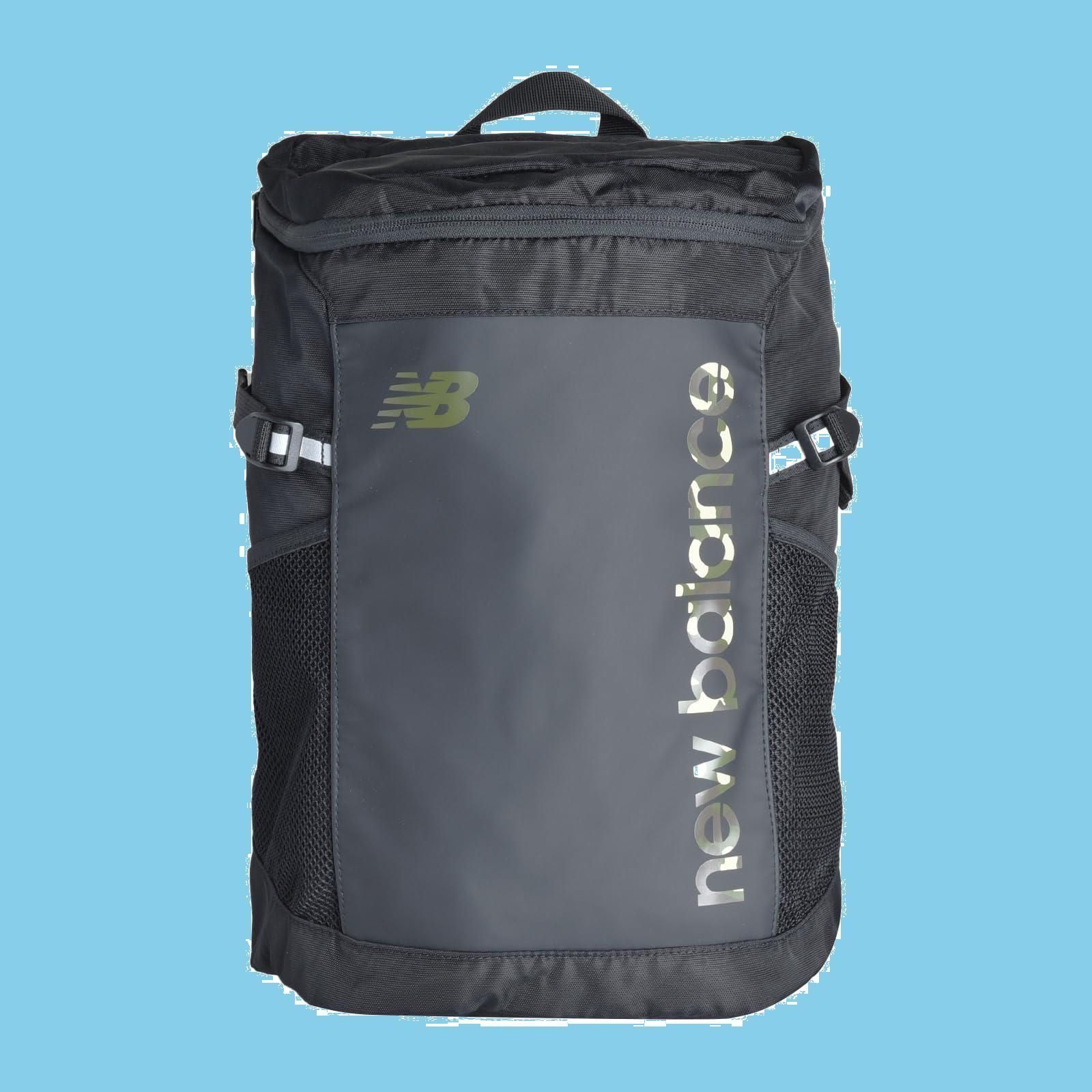 レディース ジュニア 耐久性 はっ水 撥水 A4収納 20L 通気 部活 黒 スクール 通学 大容量 LAB55617 トップローディングバックパック20 リュック ニューバランス
