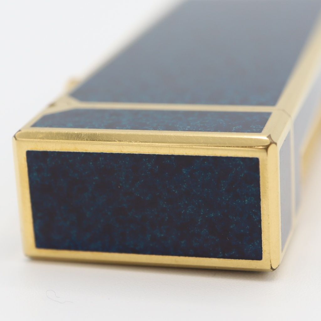 dunhill ダンヒル ガスライター US.RE24163 ラピス柄 ラピス ブルー 