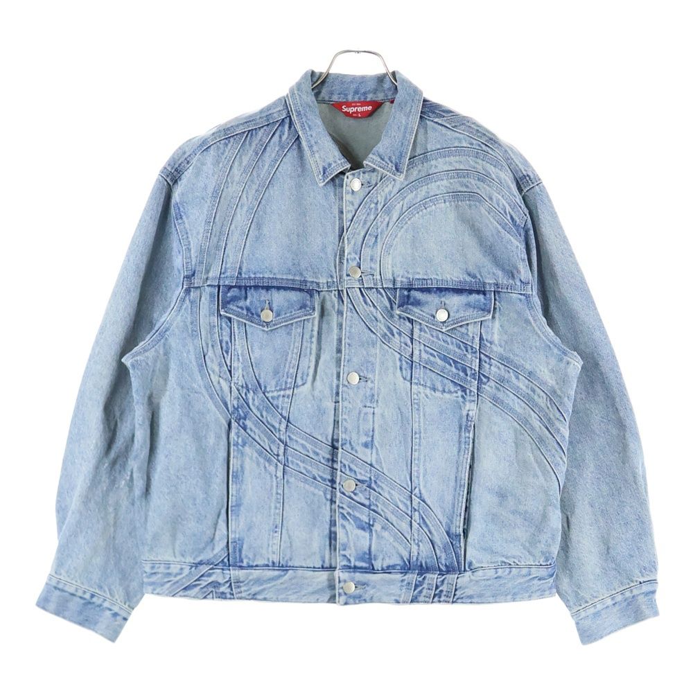 SUPREME シュプリーム 24SS S Logo Denim Trucker Jacket エス ロゴ トラッカー デニムジャケット インディゴ
