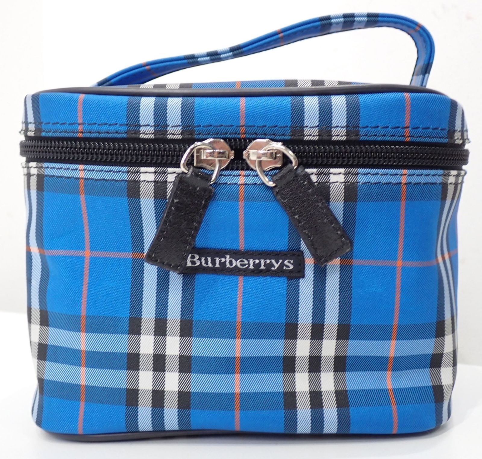 BURBERRY(バーバリー) ポーチ ブルー チェック 青 バーバリーチェック 