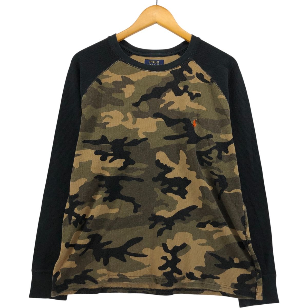 古着 ラルフローレン Ralph Lauren POLO RALPH LAUREN 迷彩柄 ウッド 