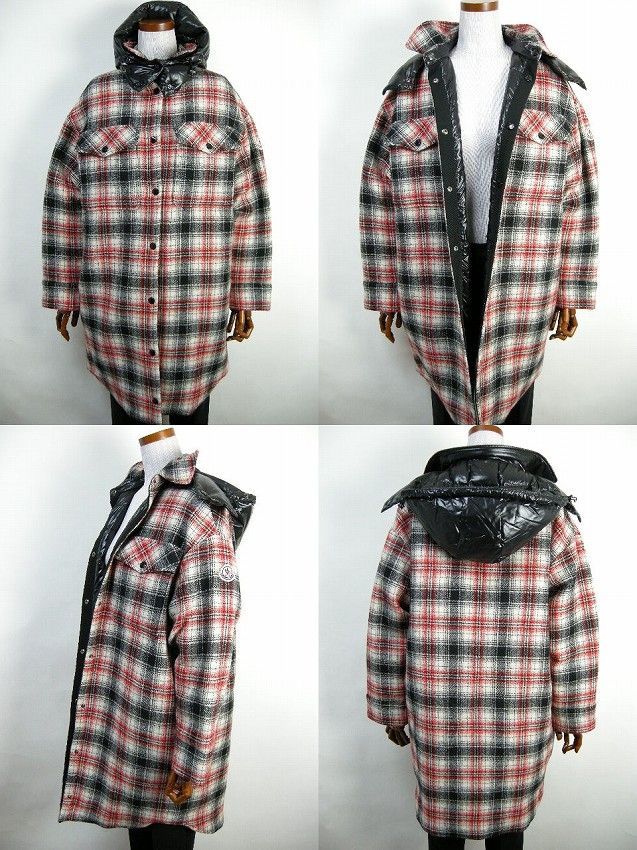 サイズ38 (M-L相当)□新品□モンクレール CAMICIA リバーシブル ライト 