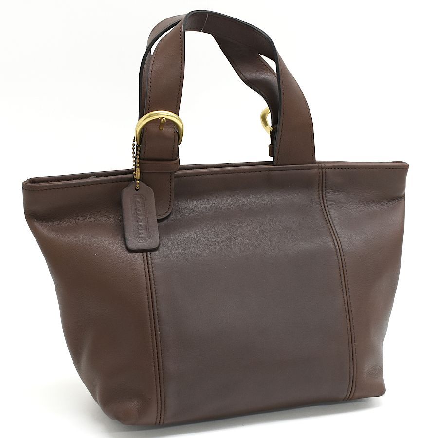 Vintage COACH Soho Waverly Satchel Tote Bag Old Coach 4133 Hand Bag Brown Leather